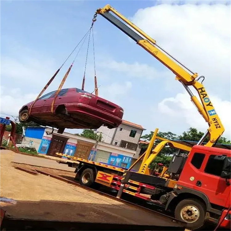 莆田秀屿吊车救援小汽车怎么吊